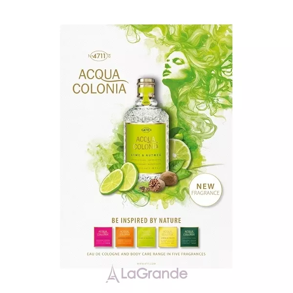 Maurer & Wirtz 4711 Acqua Colonia Lime &  Nutmeg ������ ��� ����