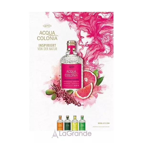 Maurer & Wirtz 4711 Acqua Colonia Pink Pepper & Grapefruit  ���� ��� ����