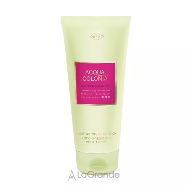 Maurer & Wirtz 4711 Acqua Colonia Pink Pepper & Grapefruit  ������ ��� ����
