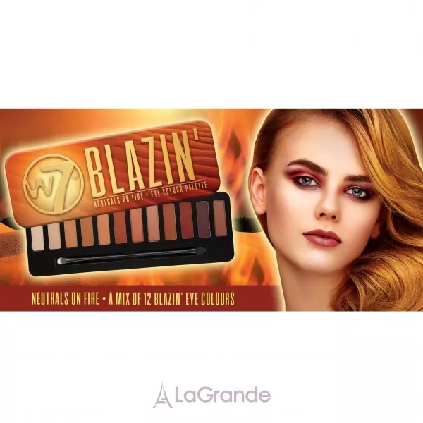 W7 Blazin� Eye Colour Palette ������� � 12 ���� ��� ����