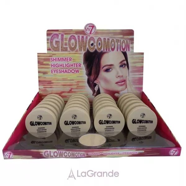 W7 Glowcomotion Shimmer Highlighter Eyeshadow ��������� ��� �������