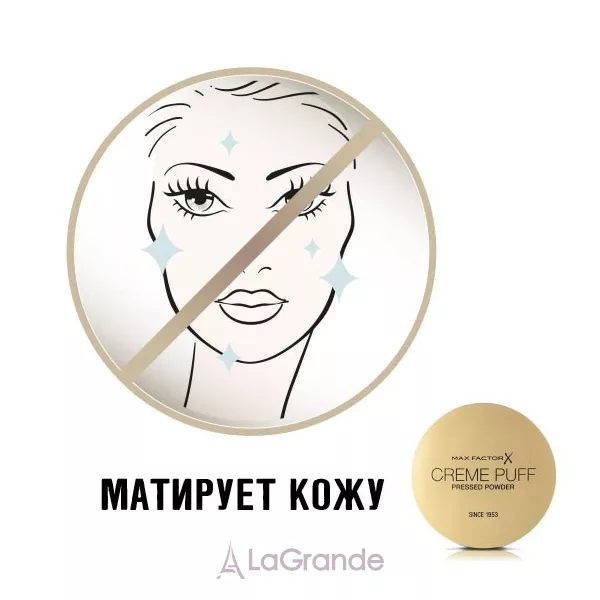 Max Factor Creme Puff Pressed Powder ���������� ����� (������)
