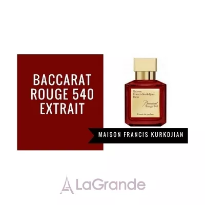 Maison Francis Kurkdjian Baccarat Rouge 540 
