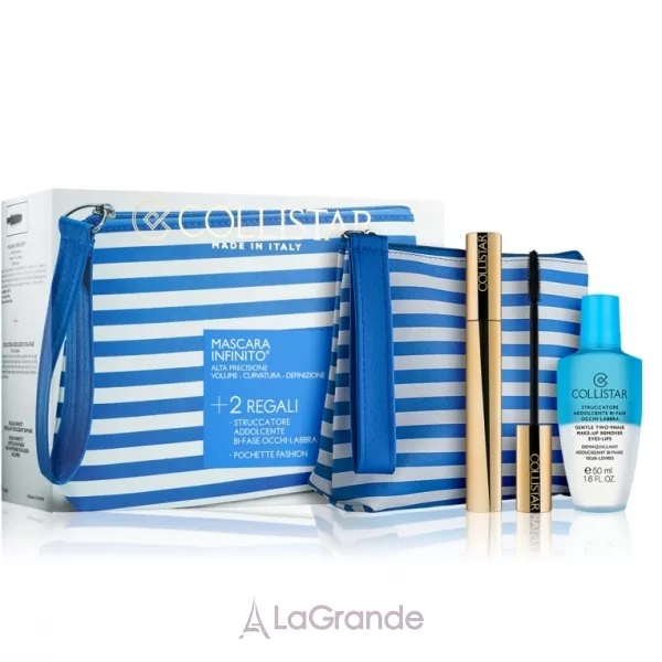 Collistar Mascara Infinito Kit ���� (��� ��� �� Mascara Infinito + ����� ��� ������ ������ + ����������)