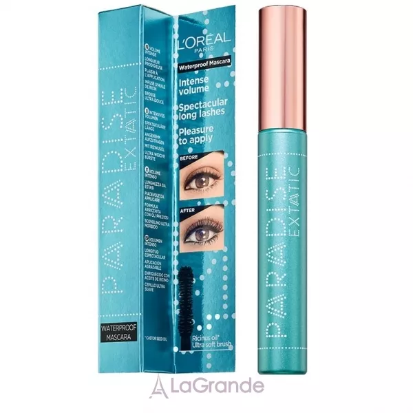 L`Oreal Paris Mascara Paradise Extatic Waterproof ��������� ��� ��� ��
