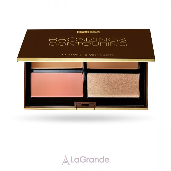 Pupa Bronzing and Contouring Palette ������������������� ������� ��� ����������� � ��������������