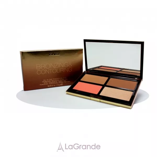 Pupa Bronzing and Contouring Palette ������������������� ������� ��� ����������� � ��������������