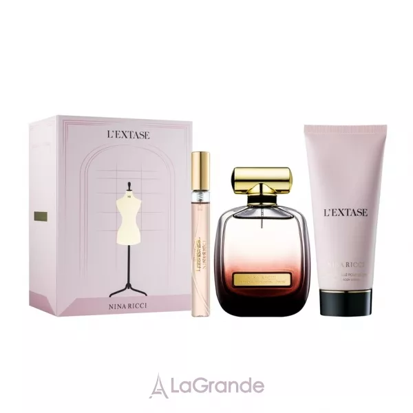 Nina Ricci L�Extase ����� (��������������� ���� 80 �� + ������ ��� ���� 100 �� + ��������������� ���� 10 ��)