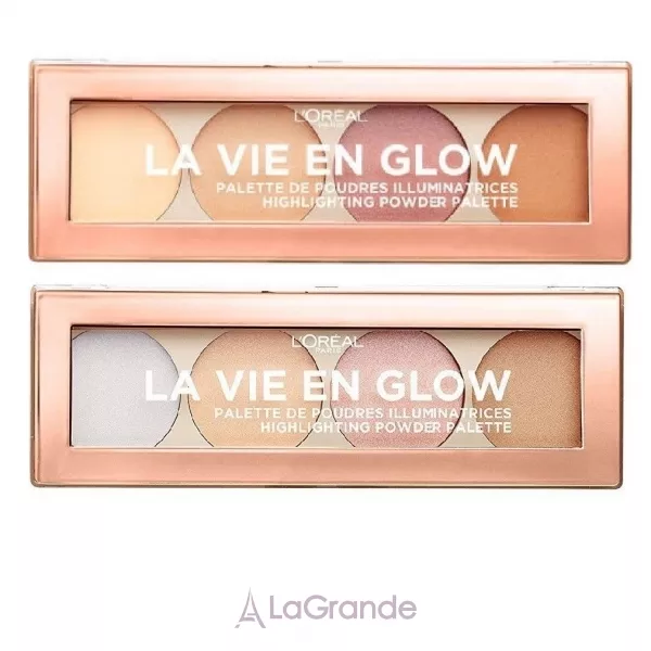L'Oreal Paris La Vie En Glow Highlighting Powder Palette ������� ���������� ��� �������