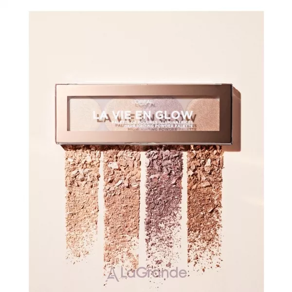 L'Oreal Paris La Vie En Glow Highlighting Powder Palette ������� ���������� ��� �������