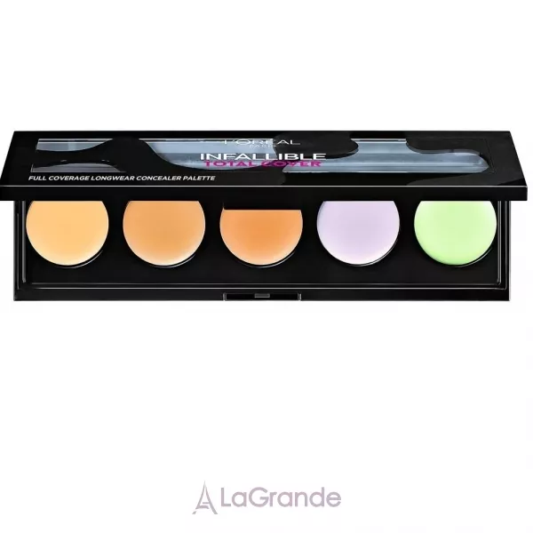 L'Oreal Paris Infaillible Total Cover Concealer Palette ������� ���������� ��� ����