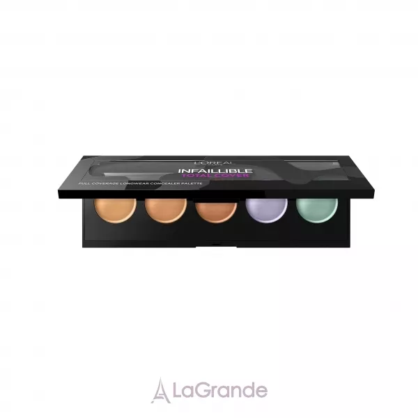 L'Oreal Paris Infaillible Total Cover Concealer Palette ������� ���������� ��� ����