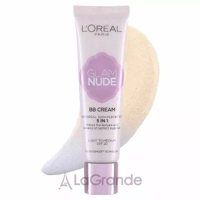 L'Oreal Paris Glam Nude BB Cream 5 in 1  BB 