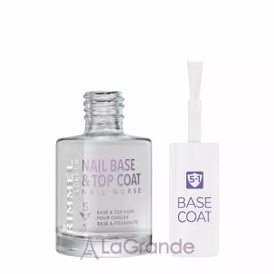 Rimmel Nail Nurse Nail Base & Top Coat    5  1