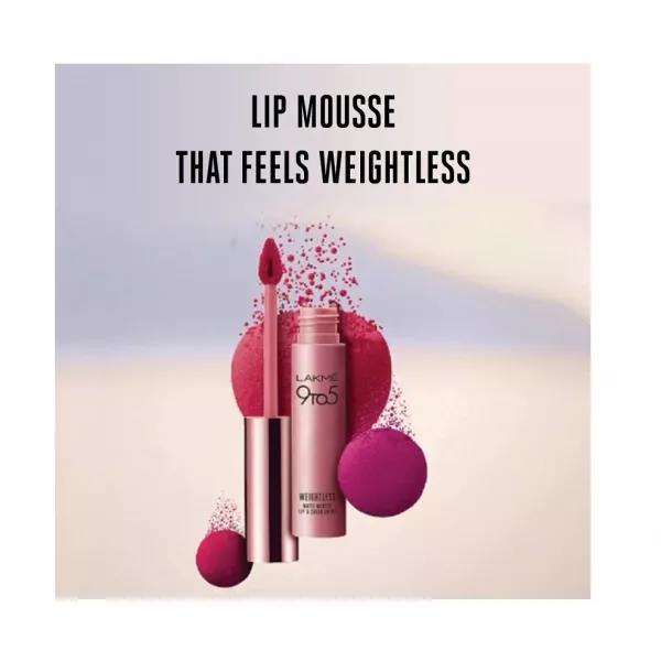 Lakme India 9 to 5 Weightless Matte Mousse Lip & Cheek Color г��� ������ ��� ���