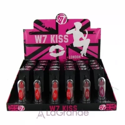 W7 Kiss Lipsticks Reds   