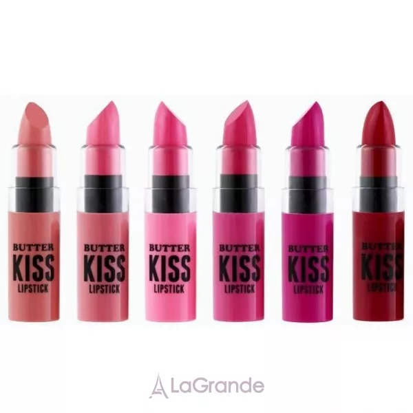W7 Butter Kiss Lips Pink ������ ��� ���