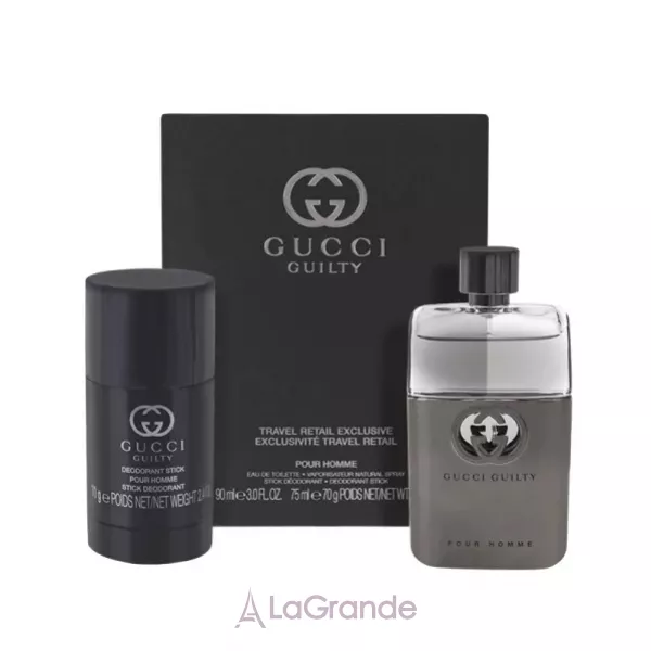 Gucci Guilty pour Homme ����� (��������� ���� 90 �� + ����������-���� 75 �)
