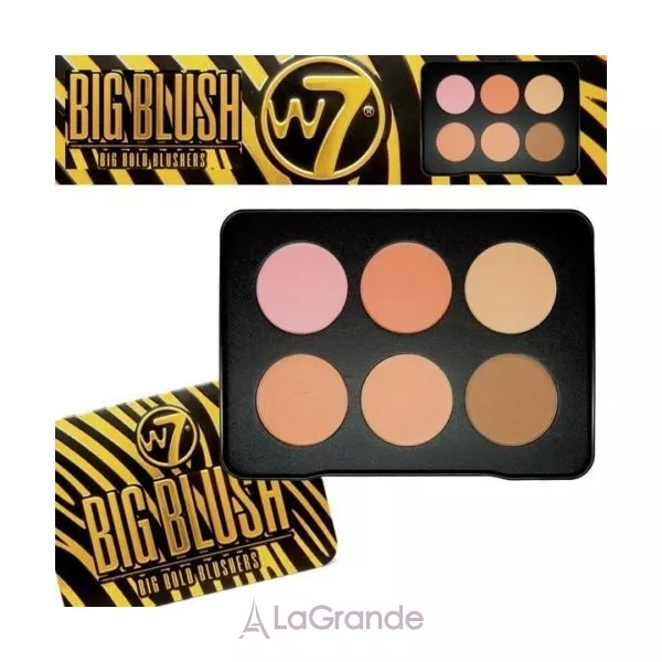 W7 Big Blush Big Bold Blushers ������� �����