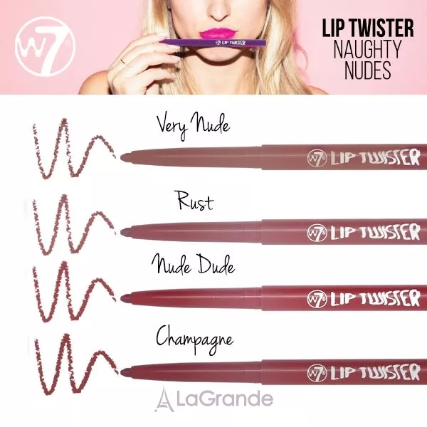 W7 Lip Twister Naughty Nudes ������ ��� ���