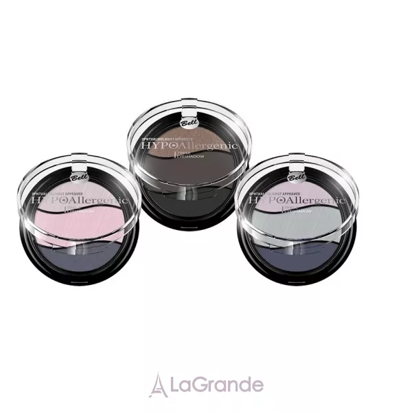  Bell Cosmetics HypoAllergenic Triple EyeShadow ���� ��� ��� 3-�������