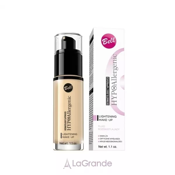  Bell Cosmetics HypoAllergenic Lightening Make-Up ��������������� ����� ��������� ������ ����