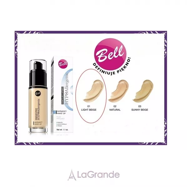  Bell Cosmetics HypoAllergenic Lightening Make-Up ��������������� ����� ��������� ������ ����