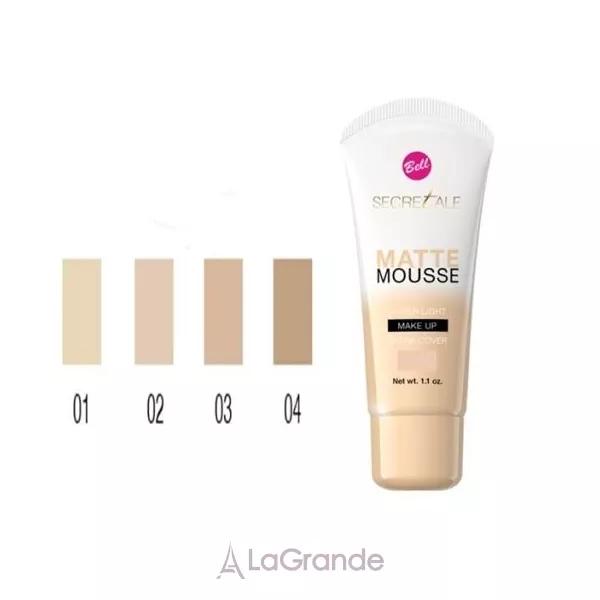 Bell Cosmetics Secretale Matte Mousse ��������� ����-����