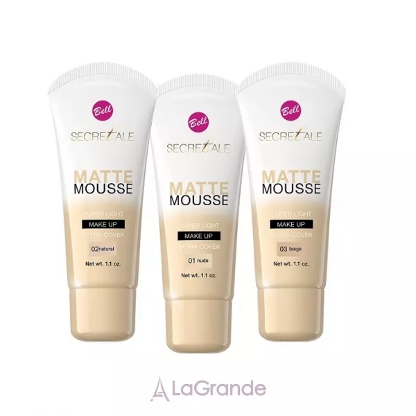 Bell Cosmetics Secretale Matte Mousse ��������� ����-����