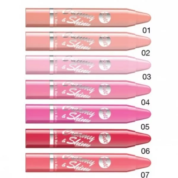  Bell Cosmetics Creamy&Shiny Lipstick Butter ������-�������� ��� ���
