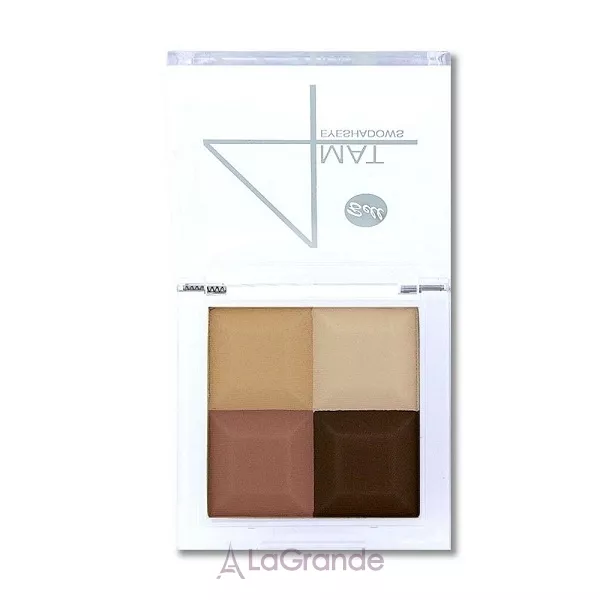  Bell Cosmetics 4 Mat Eyeshadows ���� ��� ��� ������������ �������
