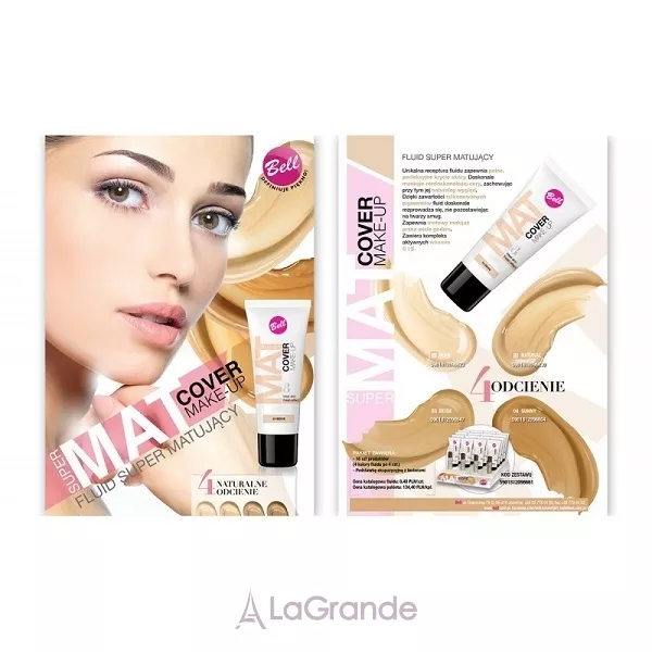 Bell Cosmetics Super Mat Cover Make-Up ���������� ��������� �����