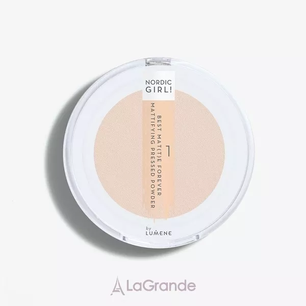 Lumene Nordic Girl Best Mat(T)E Forever Mattifying Pressed Powder ����� ���������� ����������