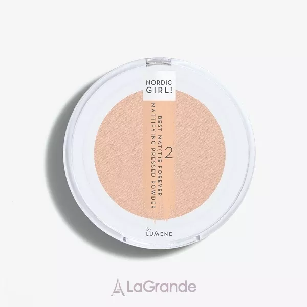 Lumene Nordic Girl Best Mat(T)E Forever Mattifying Pressed Powder ����� ���������� ����������