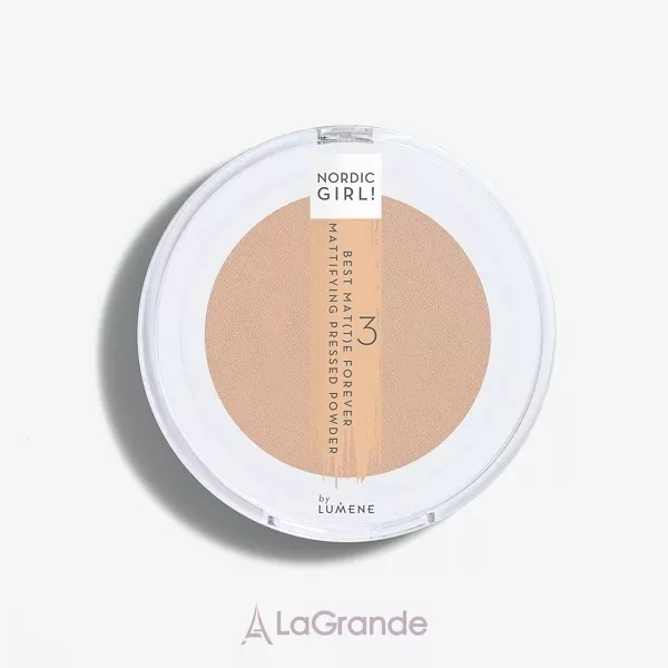 Lumene Nordic Girl Best Mat(T)E Forever Mattifying Pressed Powder ����� ���������� ����������