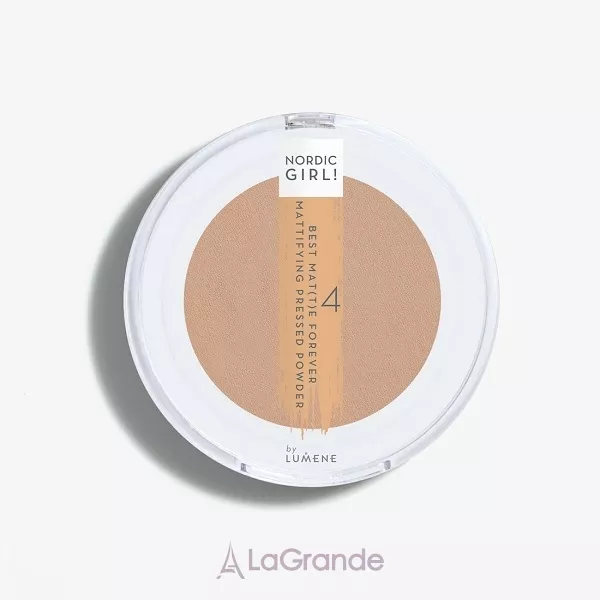 Lumene Nordic Girl Best Mat(T)E Forever Mattifying Pressed Powder ����� ���������� ����������