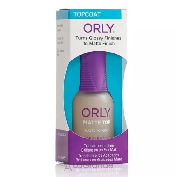 Orly Matte Top ������ �������� � ������� �������