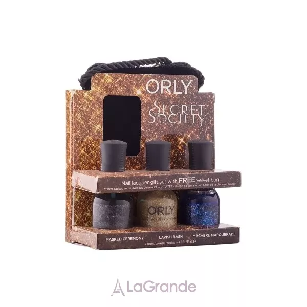 Orly Secret Society Gift Set with Velvet Bag ���� ���� ��� �����
