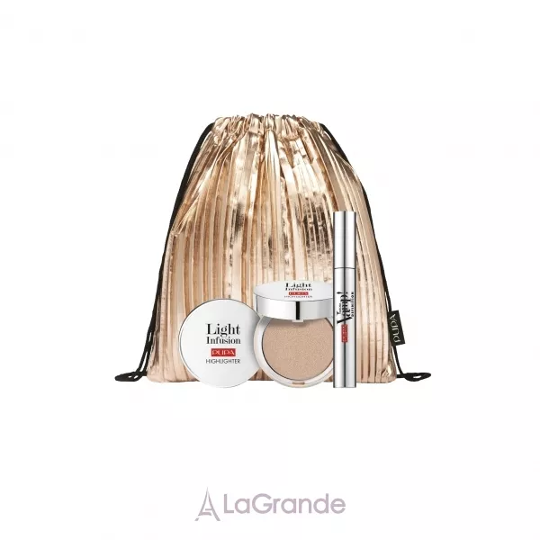 Pupa Vamp Definition Mascara and Light Infusion Face Highlighter Kit ����� (���� Pupa Vamp Definition + ��������� Light Infusion Highlighter (001) + ������)