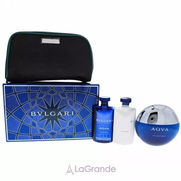 Bvlgari Aqva Pour Homme Atlantiqve ���� (�������� ���� 100 �� + ������� ���� ������ 75 �� + ���� ��� ���� 75 �� + �������)