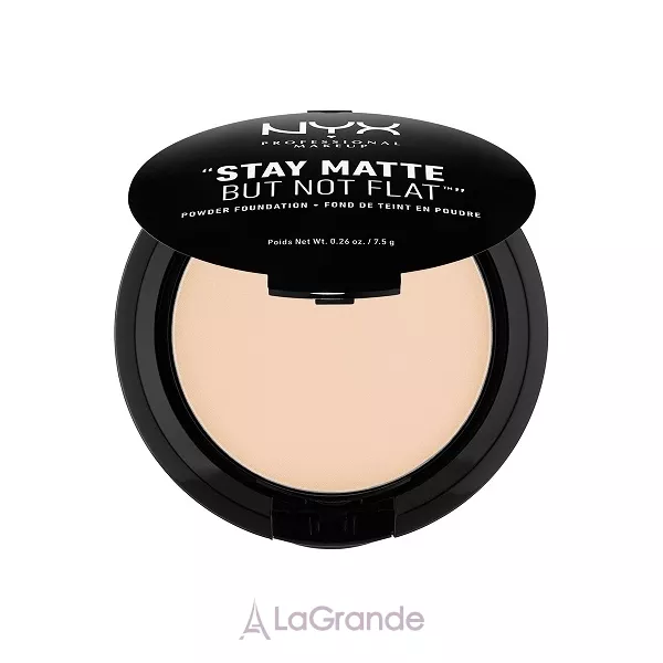 NYX Professional Makeup Stay Matte But Not Flat Powder Foundation ����� ��� ����