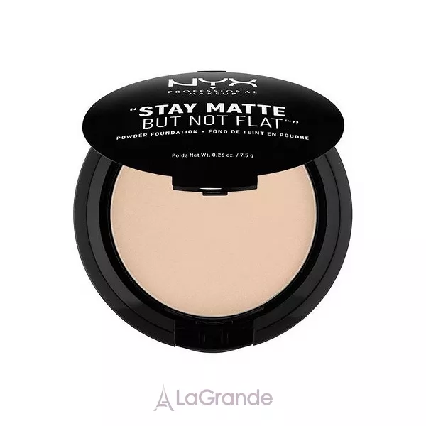 NYX Professional Makeup Stay Matte But Not Flat Powder Foundation ����� ��� ����