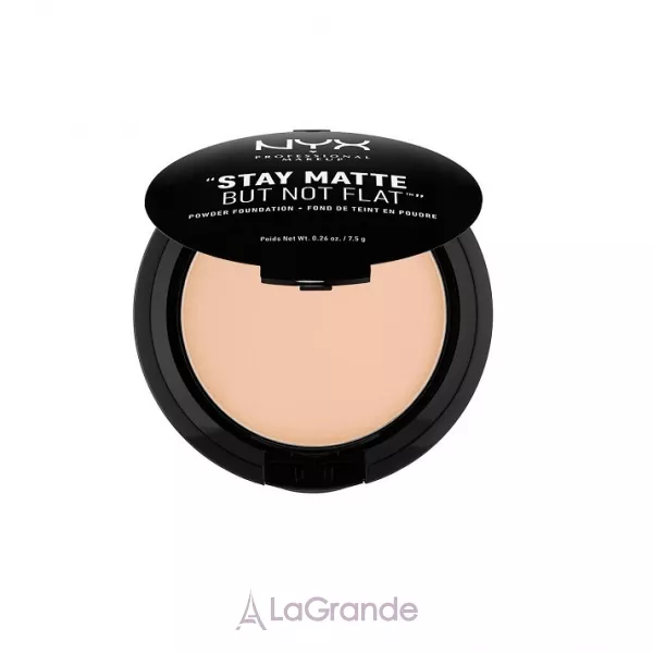 NYX Professional Makeup Stay Matte But Not Flat Powder Foundation ����� ��� ����