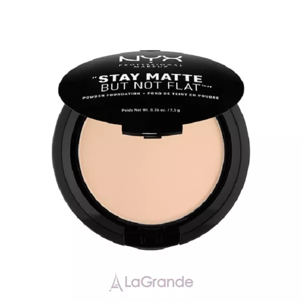 NYX Professional Makeup Stay Matte But Not Flat Powder Foundation ����� ��� ����