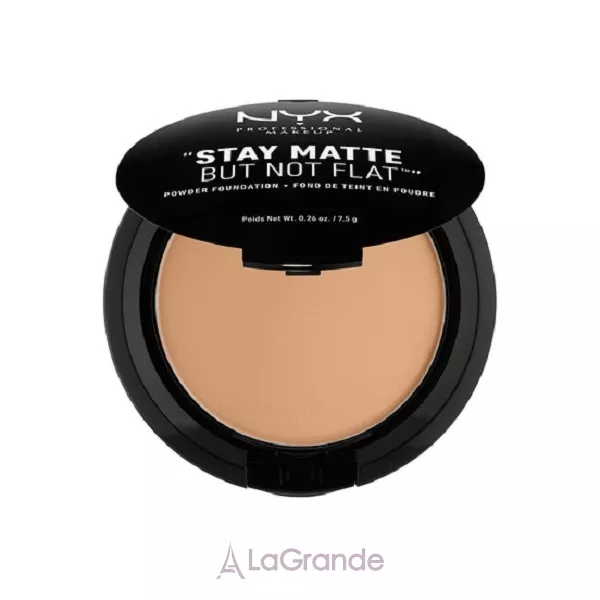 NYX Professional Makeup Stay Matte But Not Flat Powder Foundation ����� ��� ����