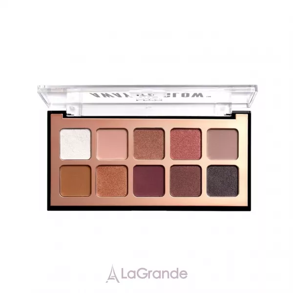 NYX Professional Makeup Away We Glow Shadow Palette ������� ����