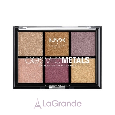 NYX Professional Makeup Cosmic Metal Shadow Palette  