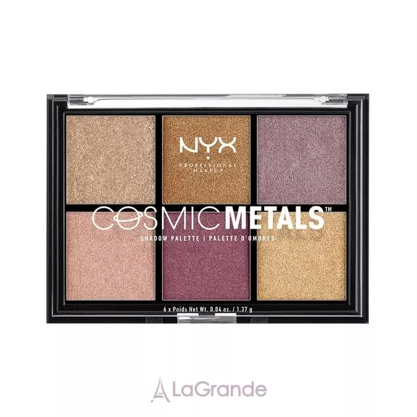 NYX Professional Makeup Cosmic Metal Shadow Palette ������� ����