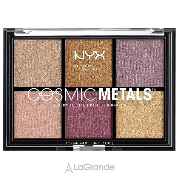 NYX Professional Makeup Cosmic Metal Shadow Palette ������� ����