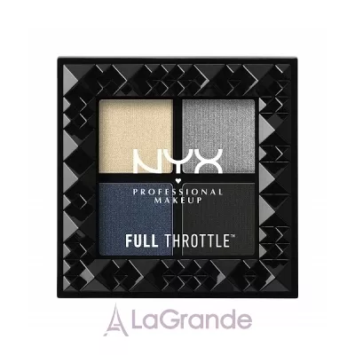 NYX Professional Makeup Full Throttle Shadow Palette    4-